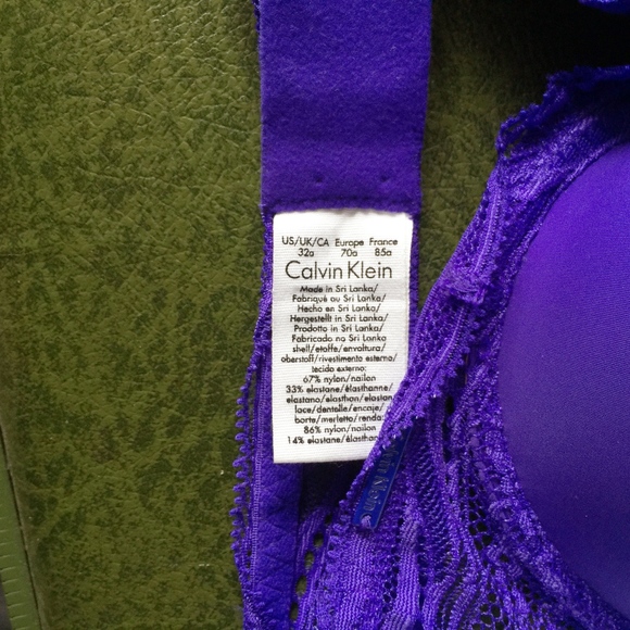 Calvin Klein Infinite Lace Push-up Bra - Picture 4 of 4